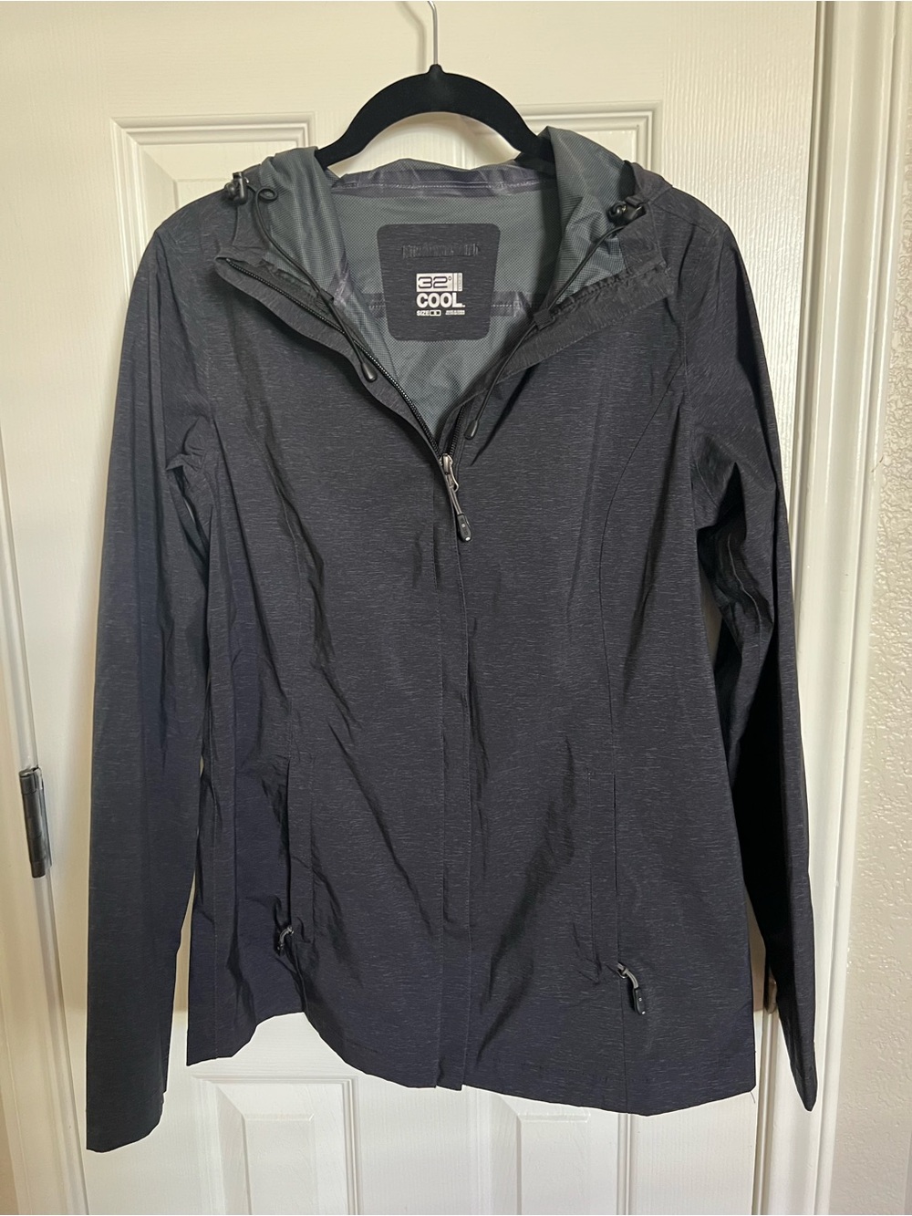 Black Lightweight Windbreaker Jacket